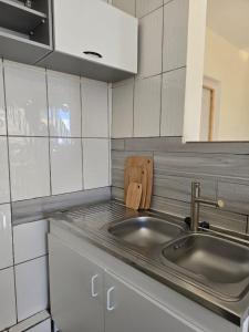 Dapur atau dapur kecil di Residence Zayane