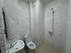 Koupelna v ubytování Villa Se