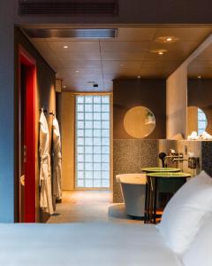 Hôtel Borsari, A Member of Design Hotels客房内的一张或多张床位