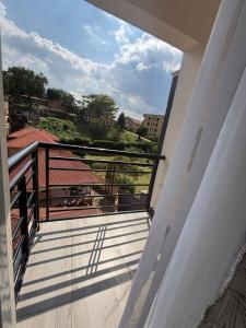 a view from the balcony of a building at Kisaasi-Kyanja Luxe in Kampala