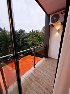 Balkón nebo terasa v ubytování Villa Se