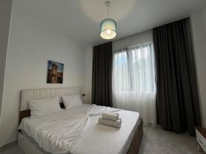 Postel nebo postele na pokoji v ubytování Villa Se