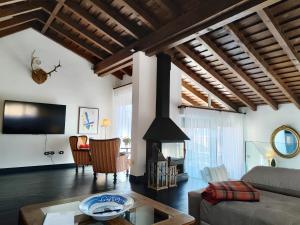 TV/trung tâm giải trí tại Casa Rural Villa Rosario