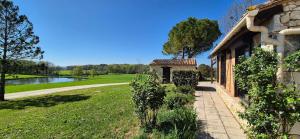 Zahrada ubytování Gîte Nature Le Tuquet