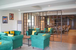 Destination Hotel Gilgit的休息区