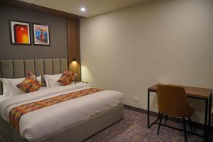 Destination Hotel Gilgit客房内的一张或多张床位