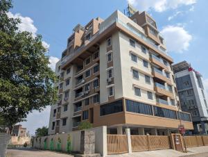 Budova, v ktorej sa apartmánový hotel nachádza
