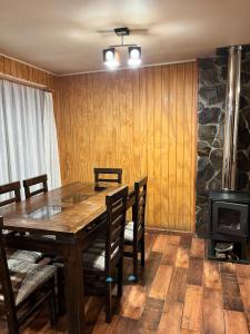 Un lugar para sentarse en Cabaña Sierra Nevada