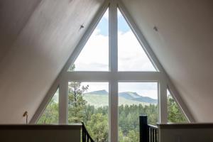 山景或在度假屋看到的山景