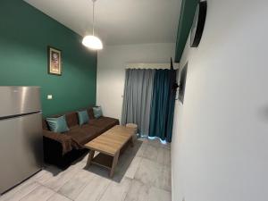 Posezení v ubytování Lefteris Apartment