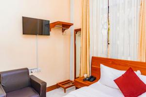 TV/trung tâm giải trí tại KC Executive Lodge