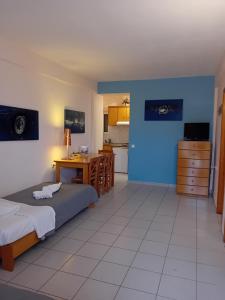 A kitchen or kitchenette at Heliotopos Apartments