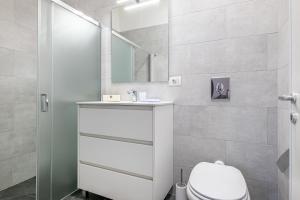 Koupelna v ubytování Deva Room
