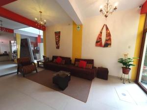 Posezení v ubytování Hotel Munay Tambo