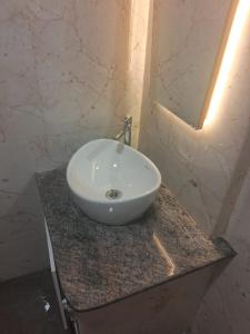 Koupelna v ubytování Hotel chela