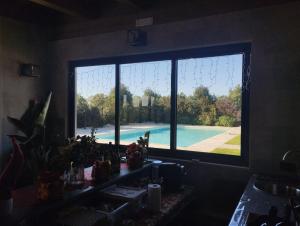 Bazén v ubytování Casa Mattia - B&B in Legno & Paglia nebo v jeho okolí
