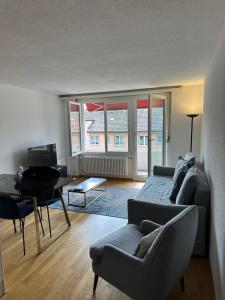 Χώρος καθιστικού στο Apartments in Zurich West-Eichbühlstr 62-68