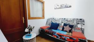 Posezení v ubytování Casa La Barria