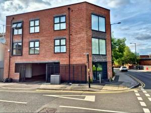 Bygningen som lejligheden ligger i