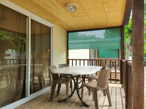 Balkón nebo terasa v ubytování Mediterrani Natura Spa Resort