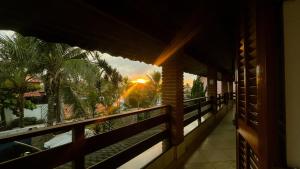 Balkón nebo terasa v ubytování Casarão 121 - Guest House