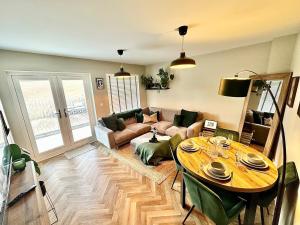 Χώρος καθιστικού στο Luxury 2 beds, en suite & garden