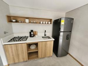 Køkken eller tekøkken på 2402 Luxury apartment in Sabaneta