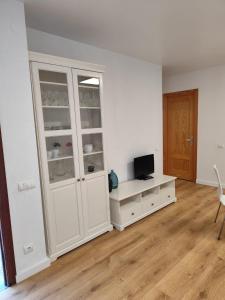 TV a/nebo společenská místnost v ubytování Casa Tequila