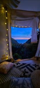Příroda nedaleko luxury tent