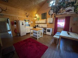 Eldhús eða eldhúskrókur á Forest nest