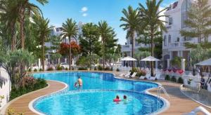 an image of a swimming pool at a resort at Vinhome Marina by HPT Homestay - Apartment Hai Phong City in Hai Phong