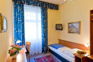 Ліжко або ліжка в номері Hotel-Pension Bleckmann