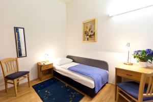 Ліжко або ліжка в номері Hotel-Pension Bleckmann