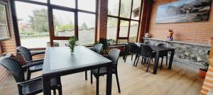 Posezení v ubytování Casa La Barria