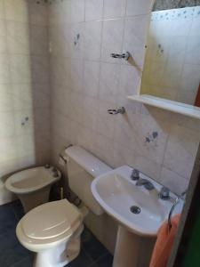 Koupelna v ubytování Panaholma resort Cabañas de montaña