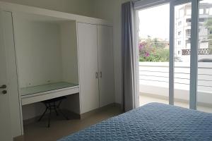 Ένα ή περισσότερα κρεβάτια σε δωμάτιο στο Departamento Hanna #2 Bucerias