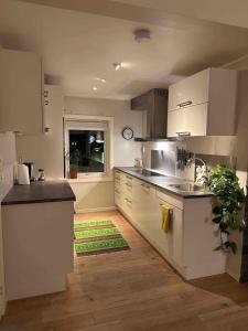 Η κουζίνα ή μικρή κουζίνα στο Apartment in the city center of Tromsø