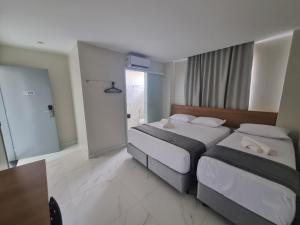 Postel nebo postele na pokoji v ubytování Viso Hotel + 34 fotografií