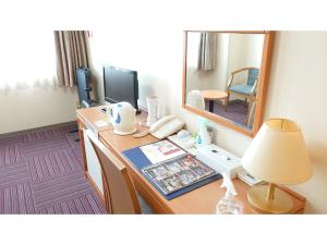 TV/trung tâm giải trí tại Kokura Recent Hotel - Vacation STAY 61136v