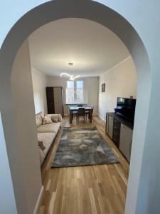 Posteľ alebo postele v izbe v ubytovaní Gdańskie Apartamenty - Apartment Premium in Old Town