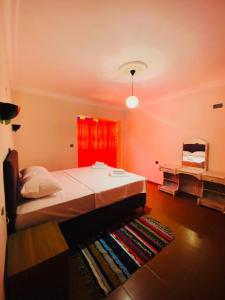 Ένα ή περισσότερα κρεβάτια σε δωμάτιο στο Lykia Way 2 bedroom apartment Oludeniz Pool