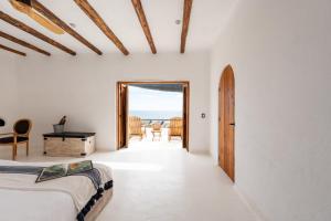 Postel nebo postele na pokoji v ubytování NEST Baja + 37 fotografií