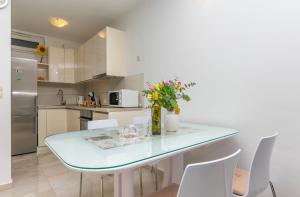 Küche/Küchenzeile in der Unterkunft Apartment Ivanka