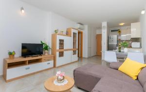 Küche/Küchenzeile in der Unterkunft Apartment Ivanka