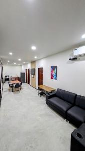 Χώρος καθιστικού στο Los Mangos Nosara