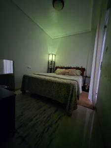 Ένα ή περισσότερα κρεβάτια σε δωμάτιο στο Habitacion con baño privado +28 φωτογραφίες