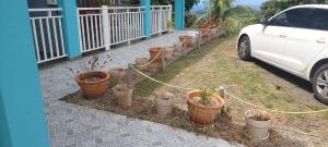 Κήπος έξω από το Studio au Vert Pré