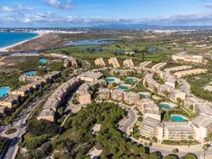 an aerial view of the resort and the beach at Salgados 1 Bedroom Apartment - 500m from the Beach in Guia