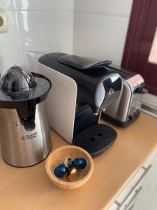 Coffee and tea making facilities at Albatros Apartamentos Playa Granada