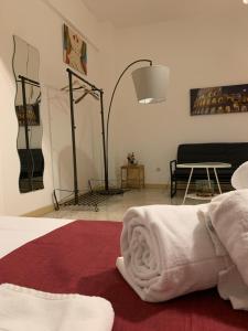 Posteľ alebo postele v izbe v ubytovaní 4 Season B&B Roma